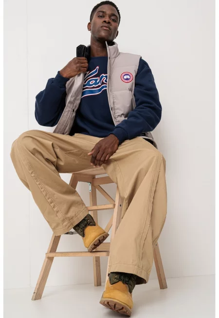 Елек Freestyle с пухена вата - Светло сив