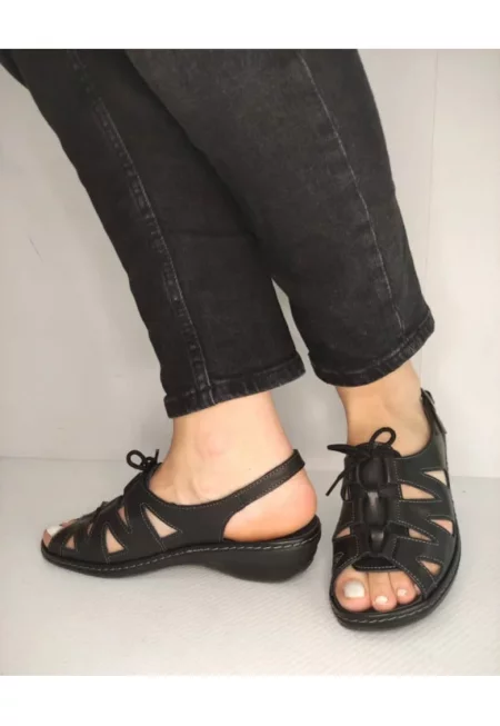 Ежедневни дамски сандали  0904Pt Paris 01-N - черни