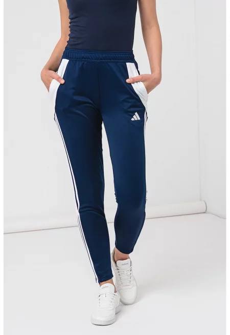 Футболен панталон TIRO24 с джобове - Тъмносин