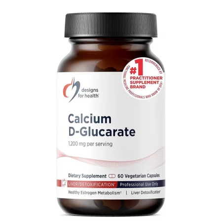 Калциев D-глюкарат – Хормонален баланс и детокс на черния дроб, 600 mg, 60 капсули