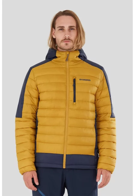 Капитонирано зимно яке Matt с джобове с цип