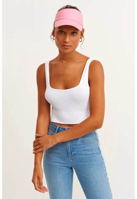 Къс едноцветен топ