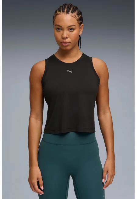 Къс фитнес топ Cloudspun