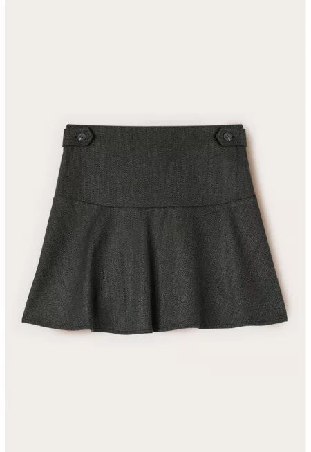 Къса пола с копчета
