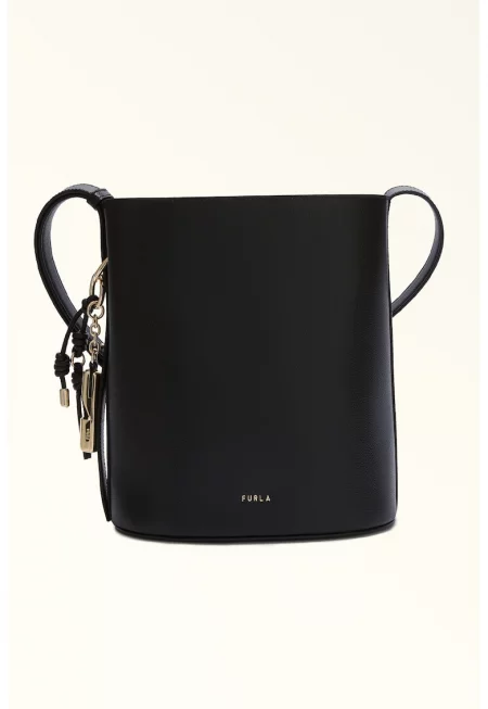 Кожена чанта с лого