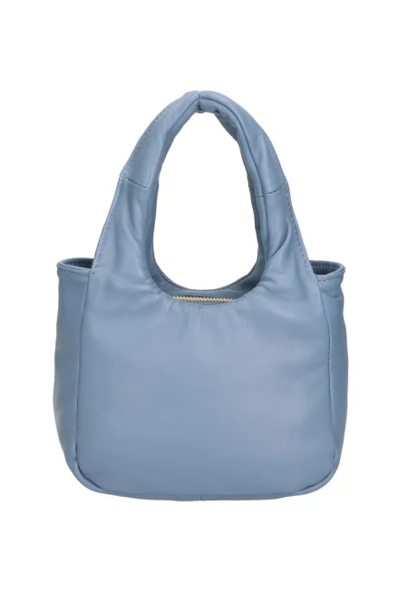 Кожена чанта с отделяща се презрамка