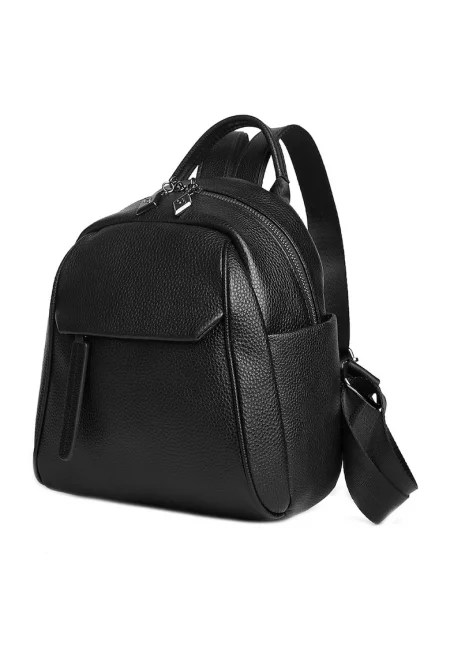 Кожена раница Harold - Черен