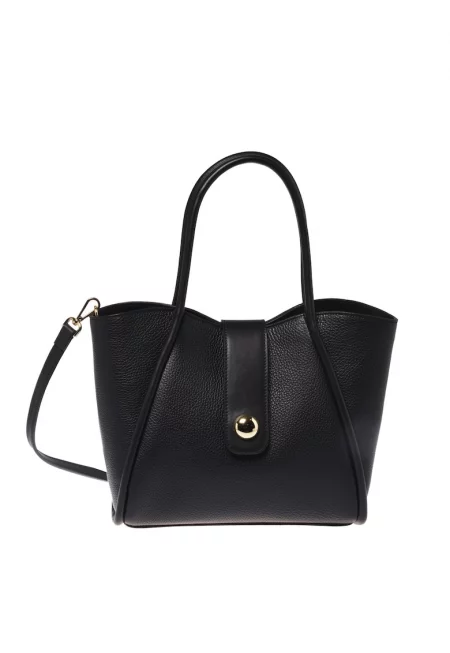 Кожена шопинг чанта