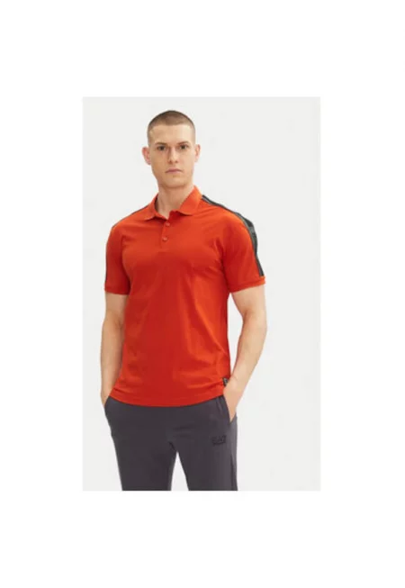 Мъжка поло риза  Emporio Armani - 7M000139 AF10375 - Памук - Оранжев