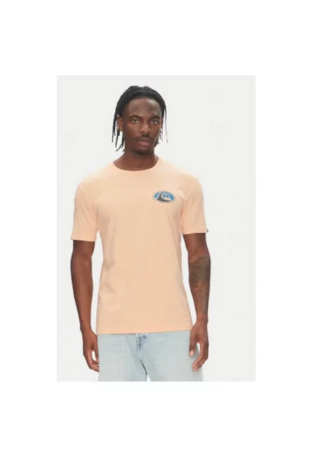 Мъжка тениска  EQYZT08050 - памук - оранжев - Оранжев