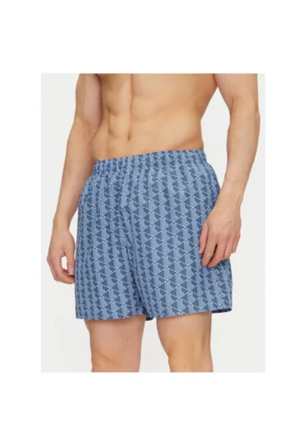 Мъжки бански шорти  MH9086 - рециклиран полиестер - син
