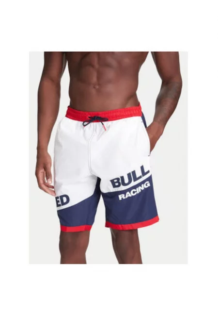 Мъжки бански шорти  RMB10004 - Полиестер - Тъмносин - Тъмносин