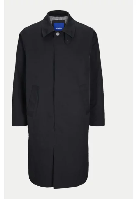 Мъжко палто -  304516566 - Рециклиран полиестер/Полиестер - Черно - Черен