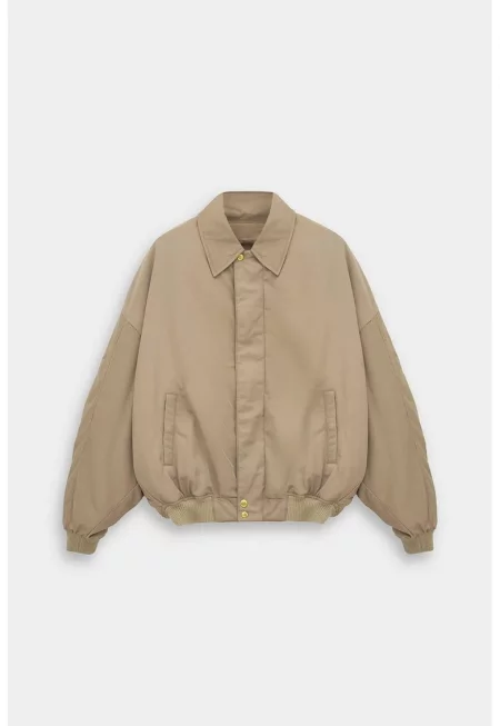 Мъжко яке  в естествен бежов цвят - Beige Natural