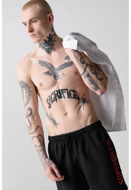 Плувни шорти Code Core с контрастно лого