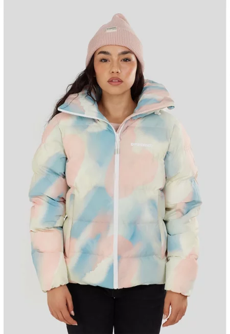 Подплатено зимно яке Amber с отделяща се качулка