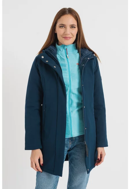 Подплатено зимно яке Balzina с дизайн 2 в 1