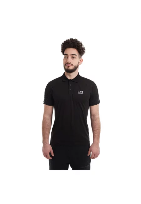 Поло тениска Emporio Armani  Train Logo Series M Tape Polo CO 3DPF23PJ02Z00200