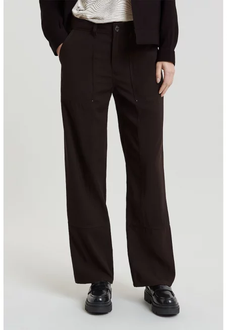 Прав панталон - Черен