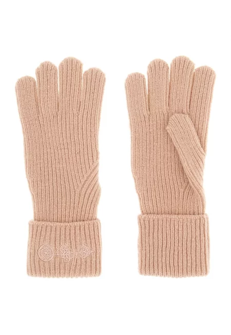 Ръкавици с вълна с монограм