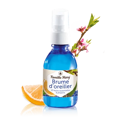 Релаксиращ спрей за сън с 12 етерични масла - Brume Оreiller, 50 ml