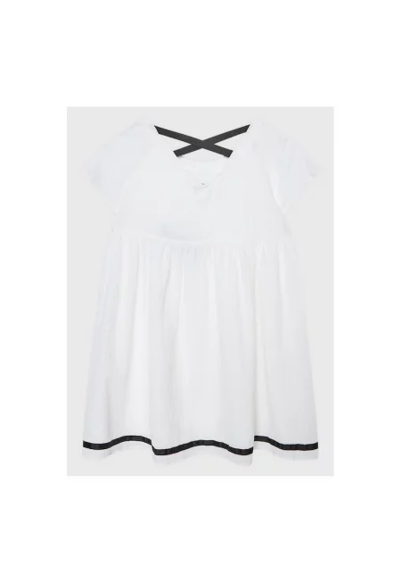 Рокля за момиче -  301771609 - Памук - Бяла