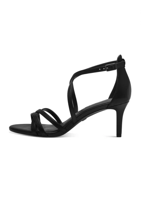 Сандали от еко кожа - Черен