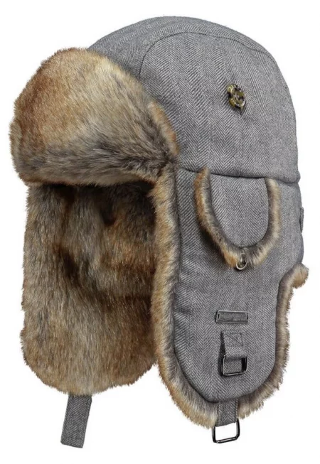 Шапка -  Kamikaze - Сив