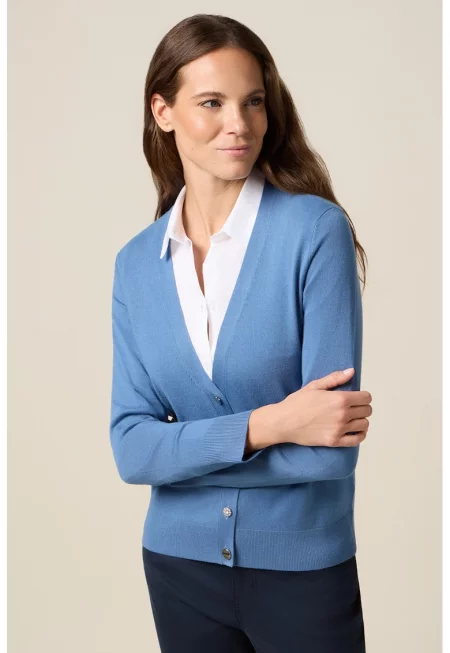 Слим шпиц пуловер