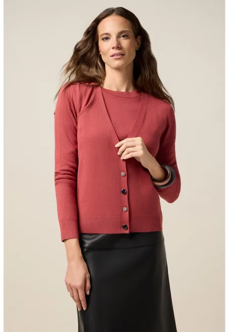 Слим шпиц пуловер