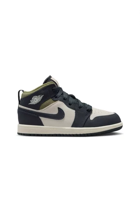 Спортни обувки  Jordan 1 Mid SE PS 52718 - Черен/Бежов