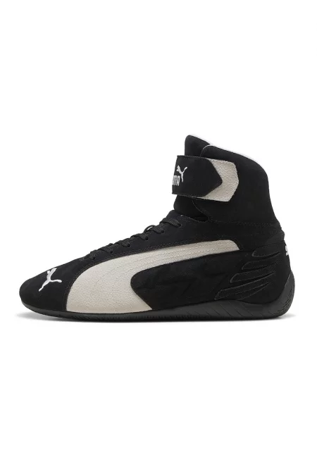 Спортни обувки Speedcat с велур до глезена - Черен/Бежов