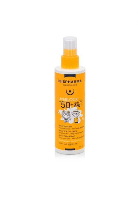 Спрей с много висока слънцезащита за деца - UVEBLOCK® SPF 50+ SPRAY KIDS - 200 ml