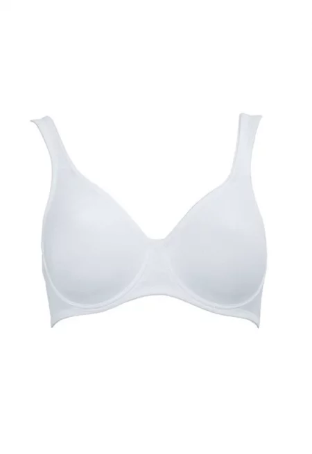 Сутиен с подплънки и банели - Бял