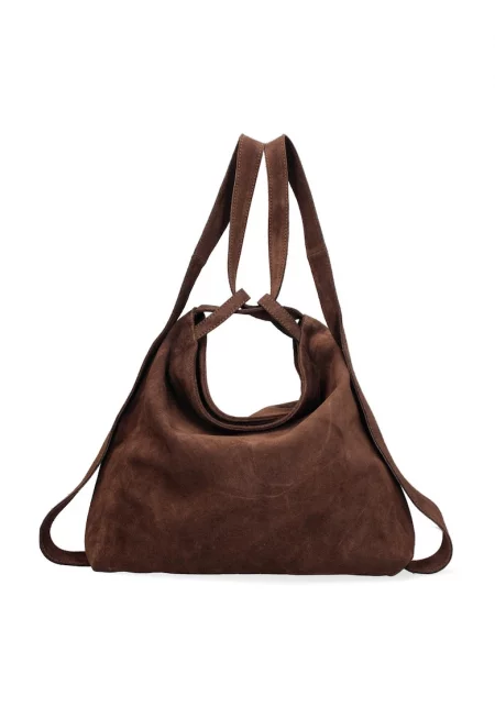 Велурена чанта Хобо Silvana