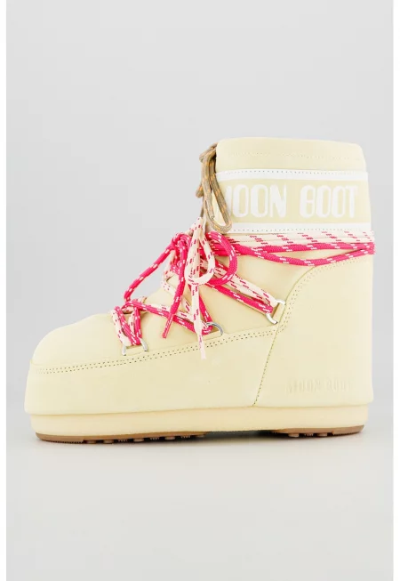 Велурени апрески Icon - Бял/Каки/Розово