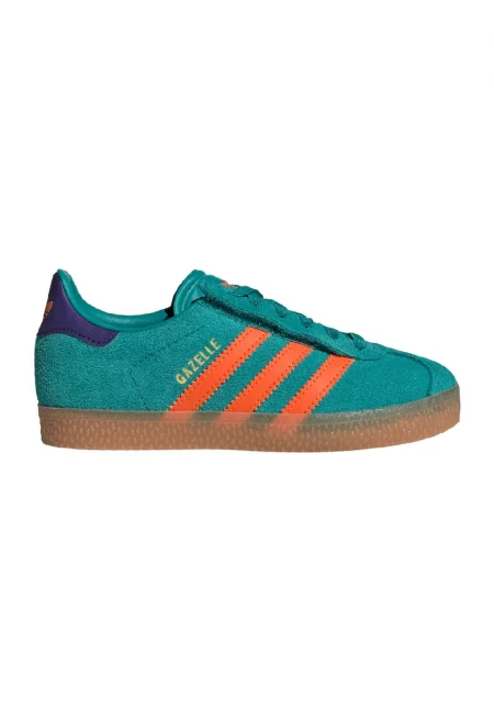 Велурени маратонки Gazelle с цветен блок
