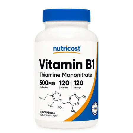 Витамин B1 – Нервна система и енергия, 500 mg, 120 капсули