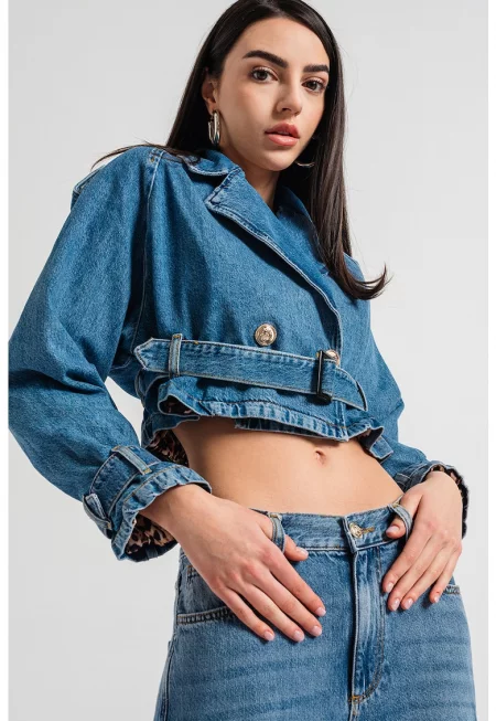 Яке от деним тип тренч