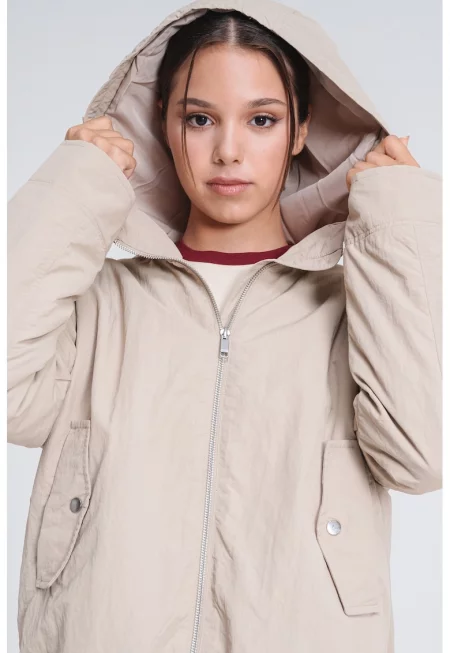 Яке с цип и качулка