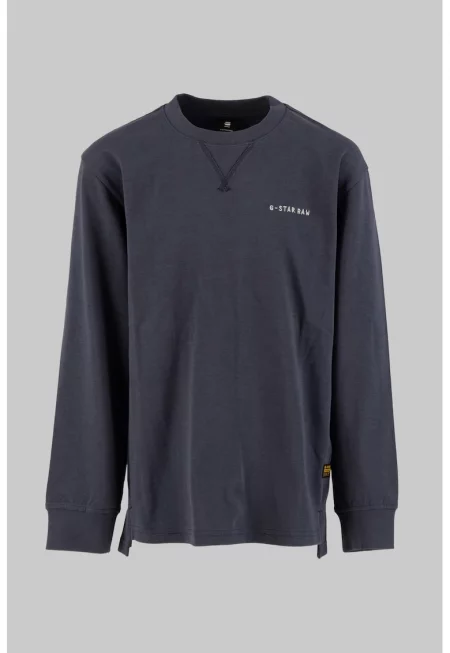 Блуза с лого на гърба