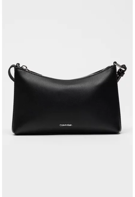 Чанта през рамо от еко кожа с цип