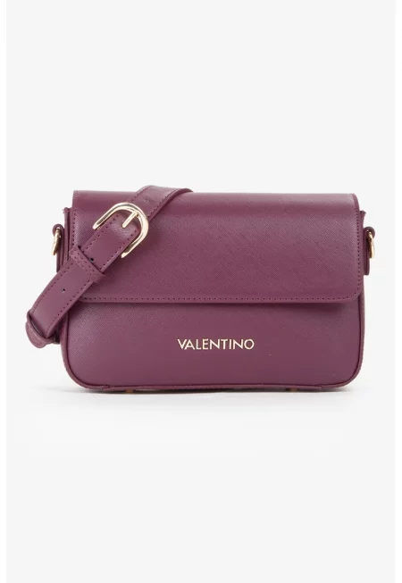 Чанта през рамо Zero от еко кожа - Виолетов