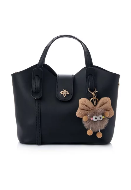 Чанта за рамо от еко кожа с отделяща се презрамка