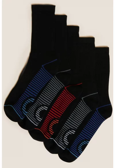 Дълги раирани чорапи - 3чифта