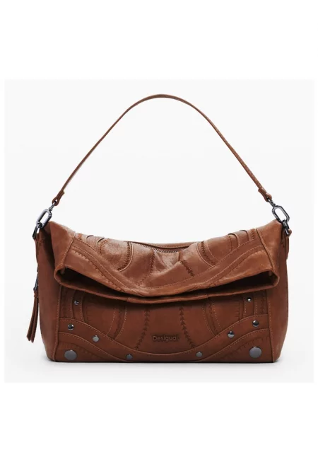 Дамска чанта тип „камила“ 25WAXPA8 - Кафяв