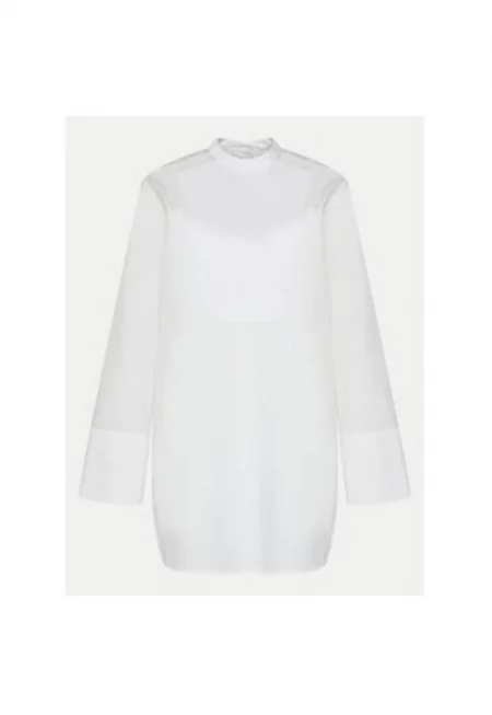 Дамска риза -  305191816 - Памук - Бяла