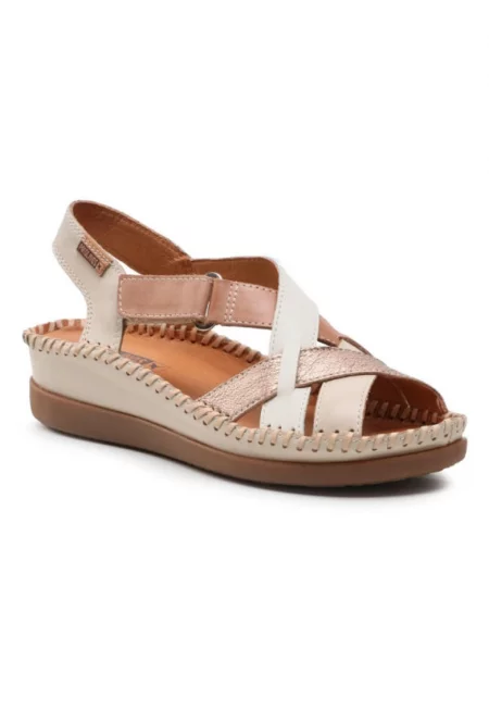 Дамски сандали -  207906013 - Кафяви - Естествена кожа -