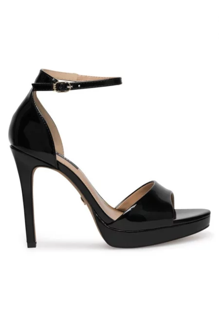 Дамски сандали -  590558857389039 - Синтетика - Черни