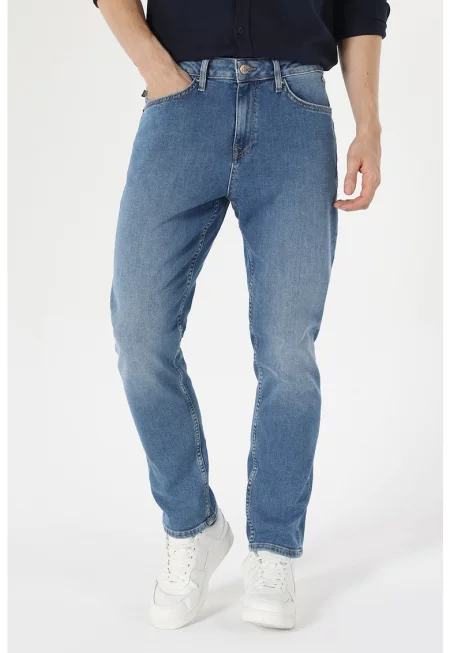 Дънки със захабене ефект